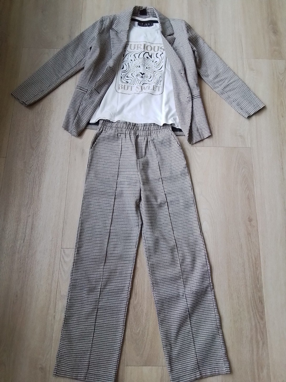 zgan setje draagmaat 140., Meisje, D-Zine, Shoeby., Ophalen of Verzenden, Zo goed als nieuw
