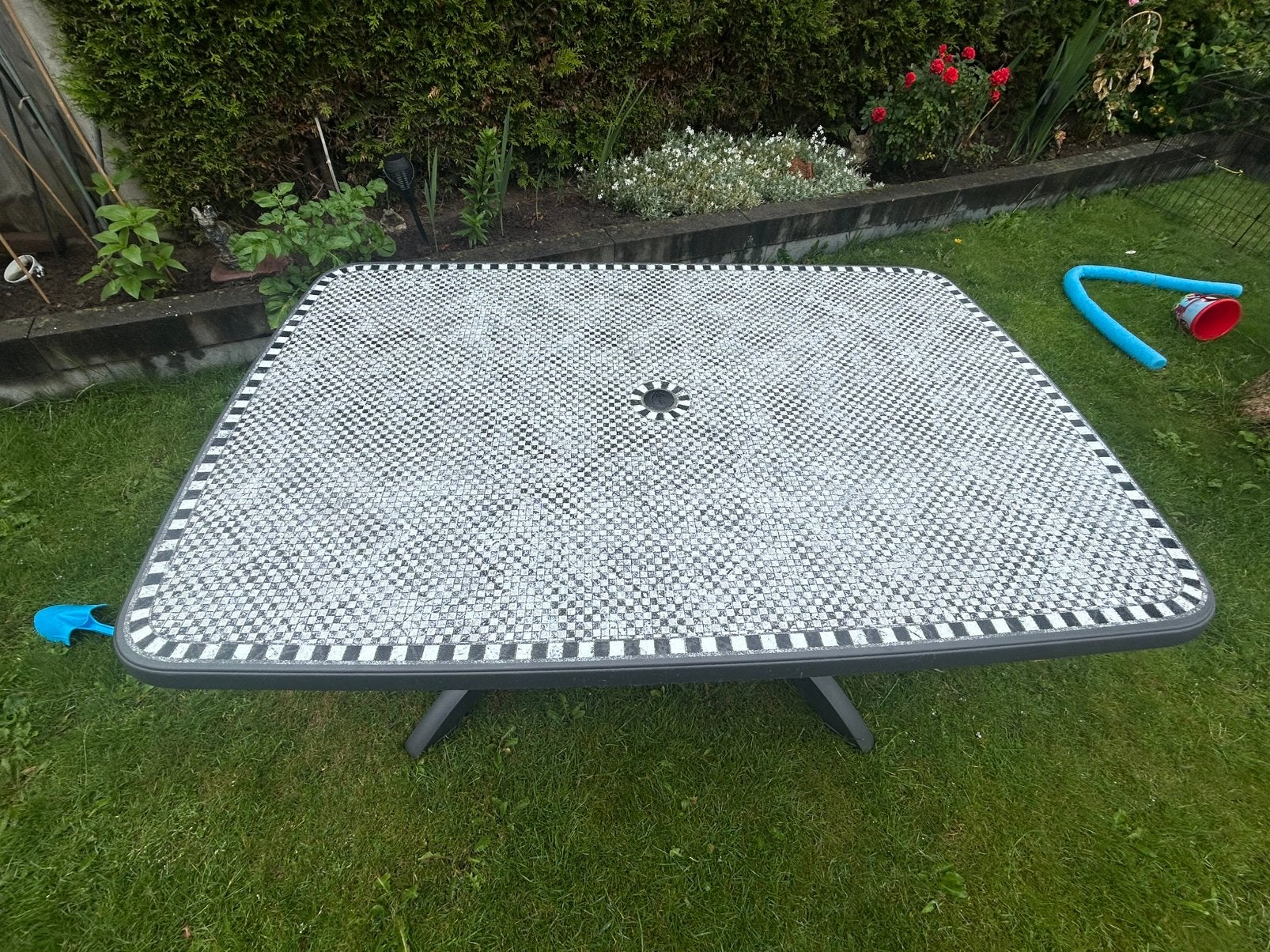 Campingtafel tuintafel, Tuin en Terras, Ophalen, Gebruikt, Rechthoekig
