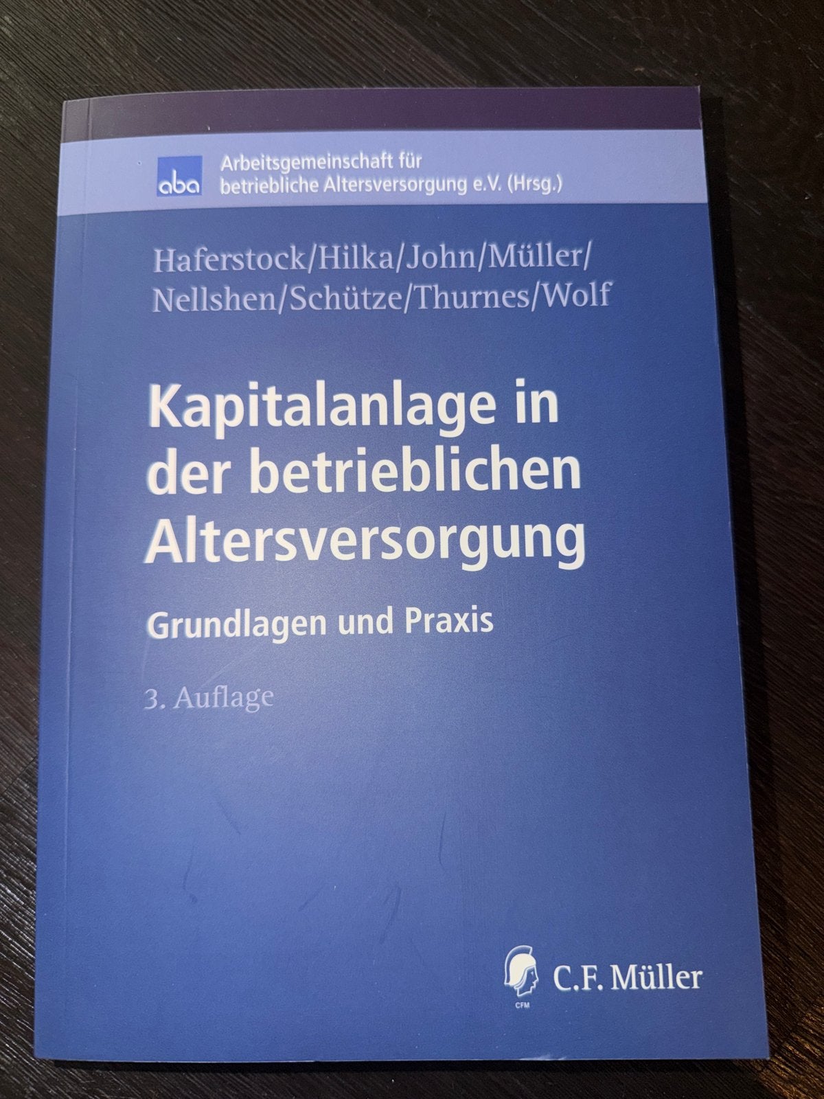 Kapitalanlage in der betrieblichen Altersversorgung, Boeken, Ophalen of Verzenden, Gamma, Zo goed als nieuw, HBO