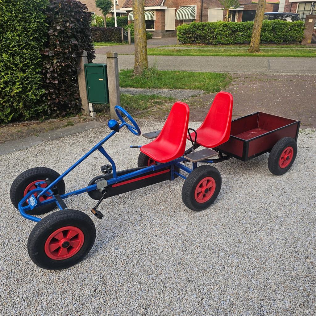 Berg skelter met extra zitje en aanhanger, Ophalen of Verzenden