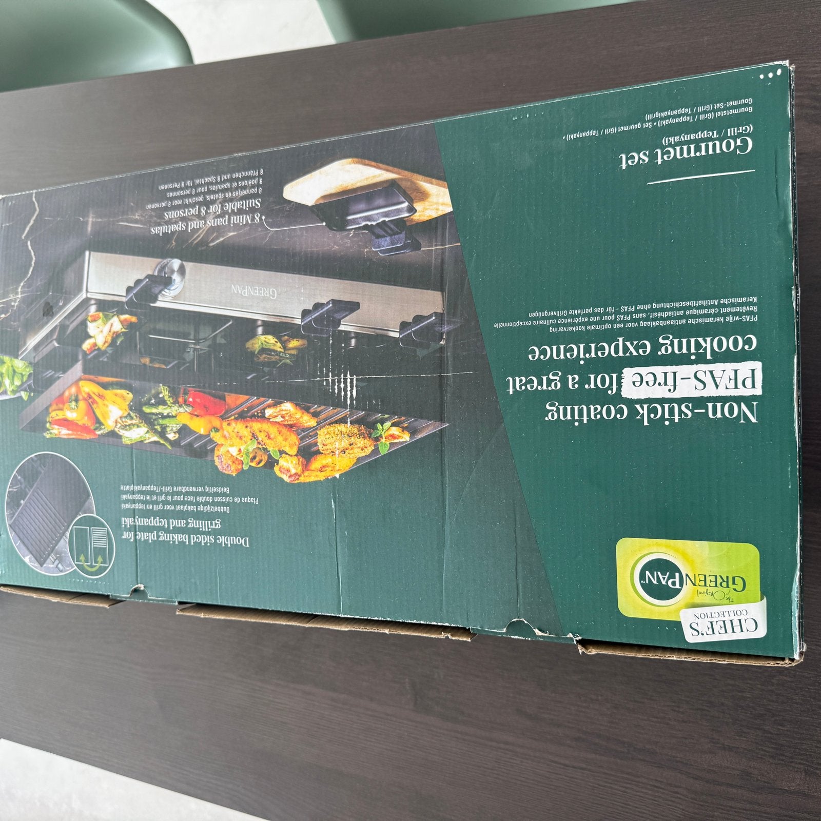 GreenPan Chef's Collection Gourmetstel, Ophalen, Gebruikt, Minder dan 4 personen