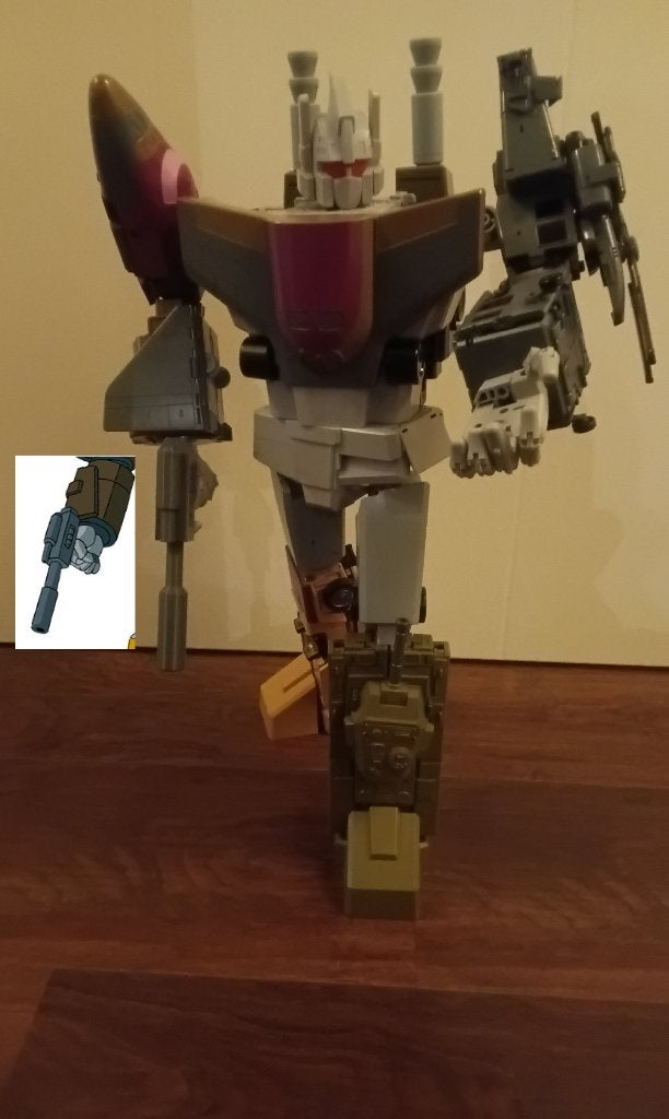 transformers masterpiece bruticus GUN Cartoon, G1, Ophalen of Verzenden, Nieuw, Decepticons