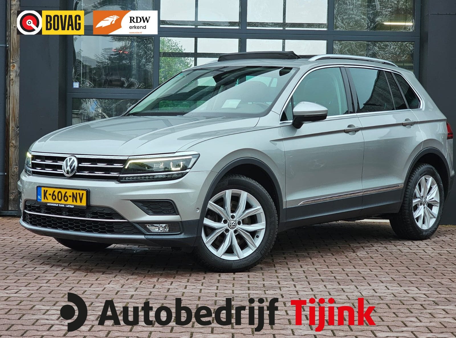 Volkswagen Tiguan 2.0 TSI 4MOTION Highline | Automaat | Pano, Auto's, Automaat, Gebruikt, Euro 6, 2500 kg