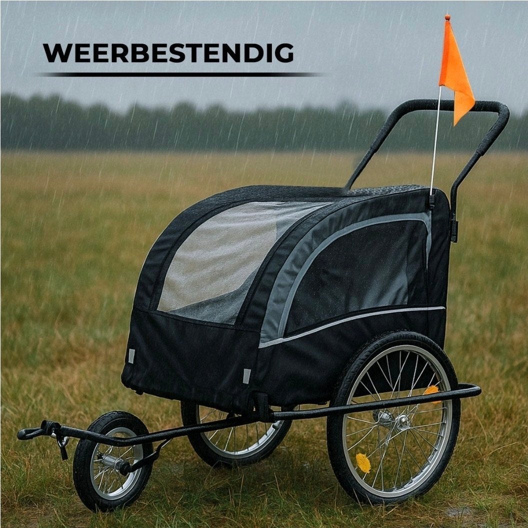2 in 1 Fietskar En Wandelwagen  NIEUW, Ophalen, Opvouwbaar, Nieuw, Kinderkar