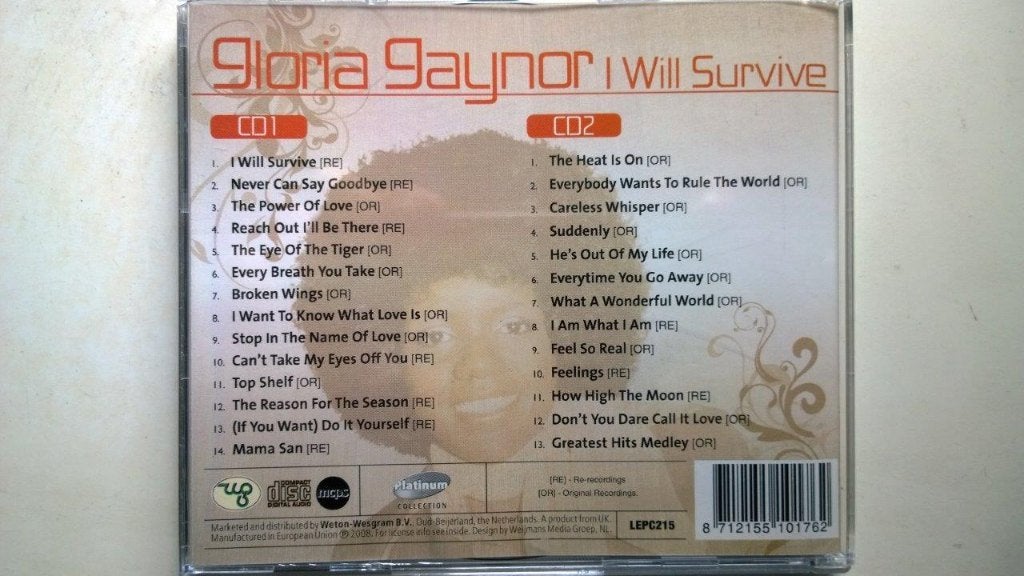 Gloria Gaynor - I Will Survive, Ophalen of Verzenden, Zo goed als nieuw