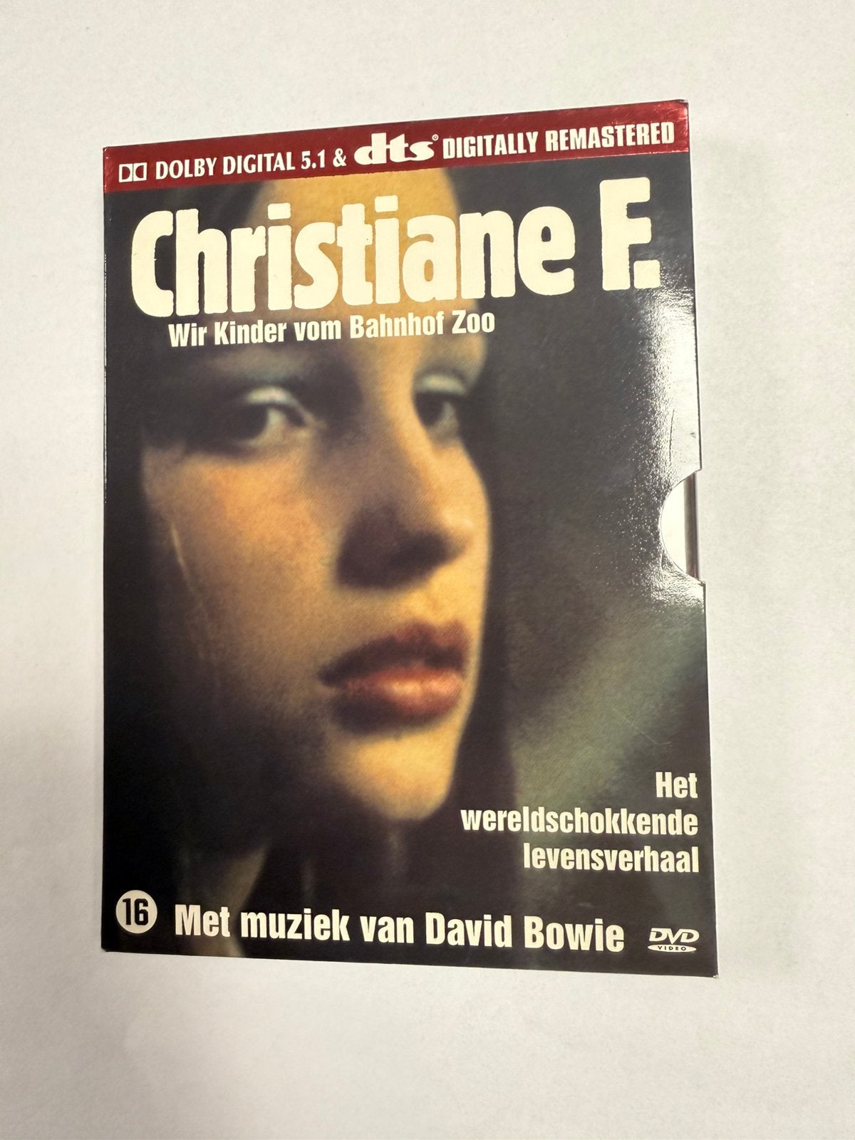 Christiane F. - Wir Kinder vom Bahnhof Zoo NL-DVD, Vanaf 16 jaar, Ophalen of Verzenden, Zo goed als nieuw, Waargebeurd drama