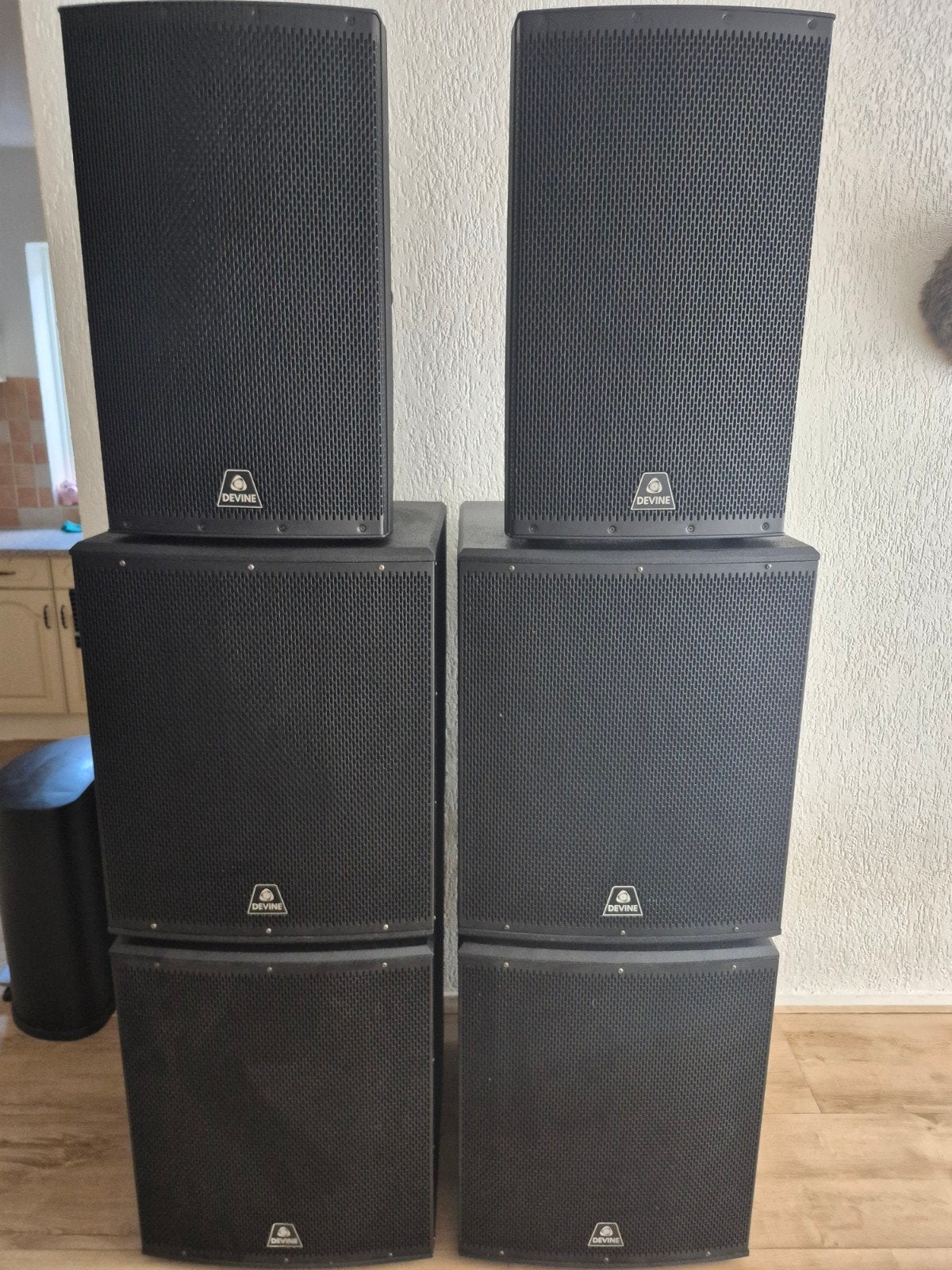 Divine Onyx 18sa 4x en 15a Actieve Set., Ophalen, Zo goed als nieuw, Dj-set, Overige merken