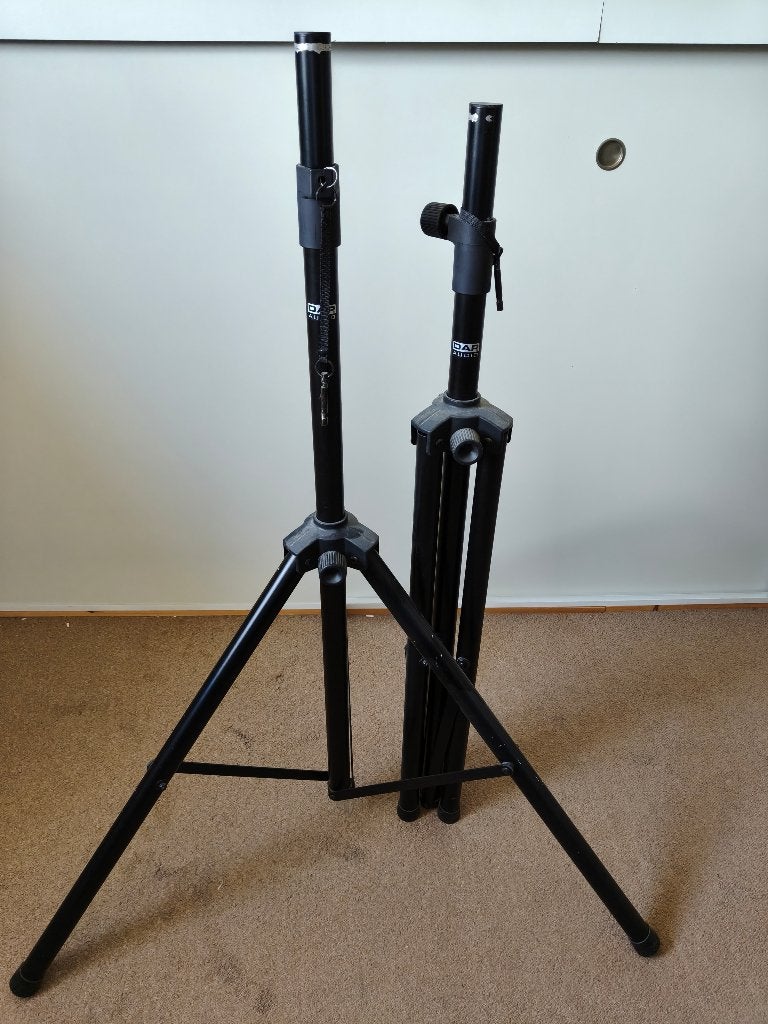 2x DAP lucht geveerd luidspreker statief