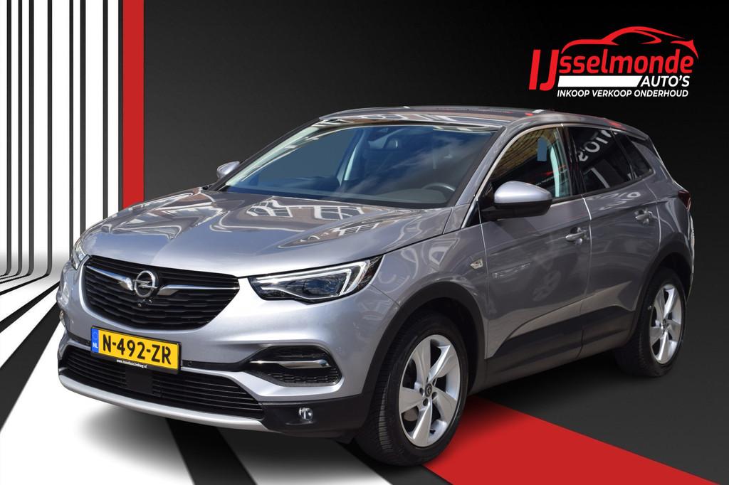 Opel Grandland X 1.2 Turbo Innovation Automaat 360 Camera St, Stof, Gebruikt, 1199 cc, 3 cilinders