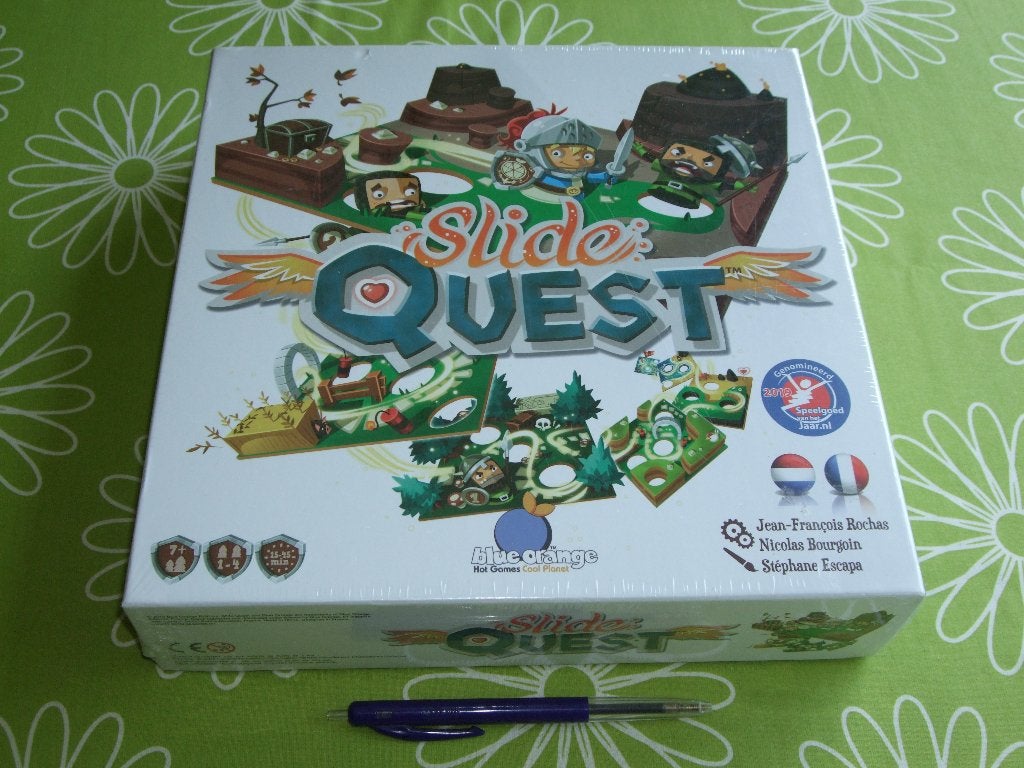 Nieuw in seal: Slide Quest - spannend coöperatief bordspel, Een of twee spelers, Ophalen of Verzenden, Nieuw