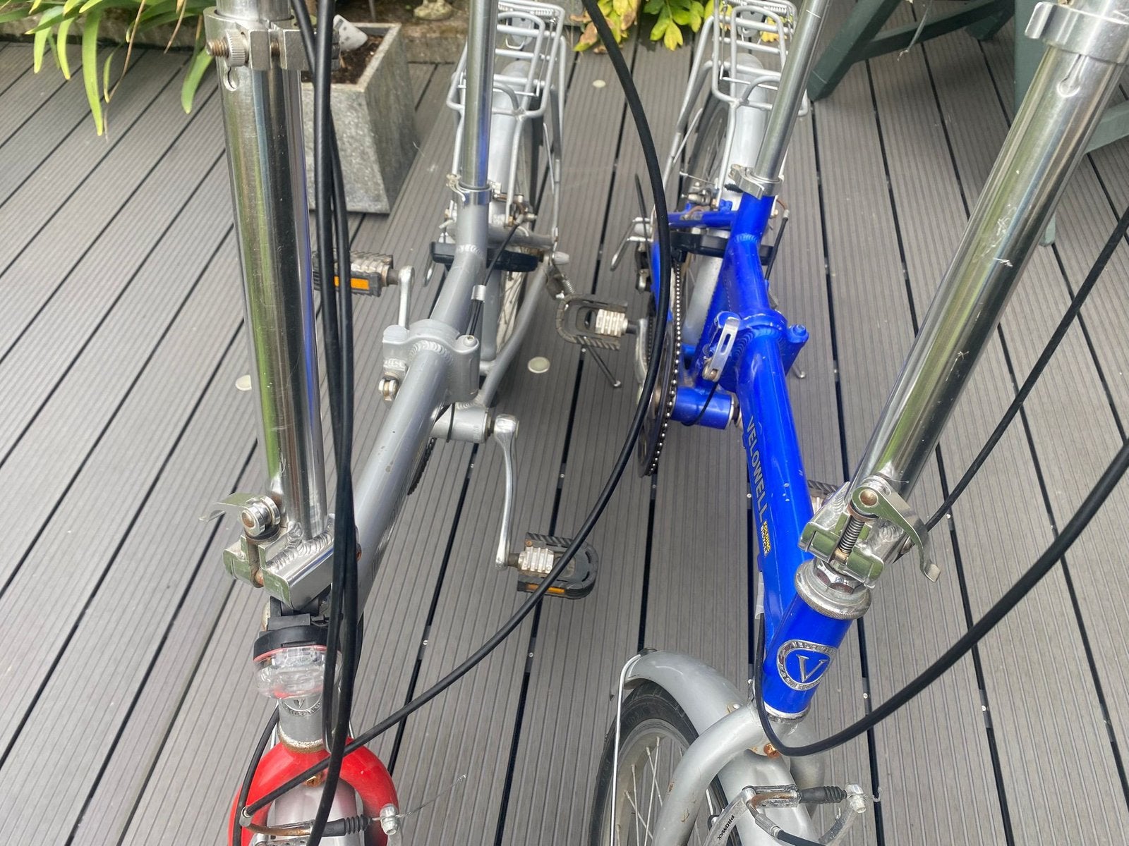 2 mooie vouwfietsen. Merk velowell, Ophalen, 20 inch of meer, Versnellingen