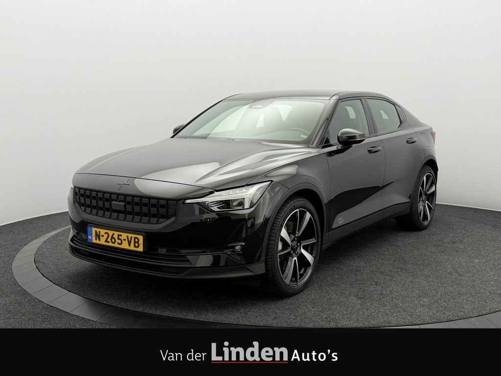 Polestar 2 Standard Range Single Motor 63kWh SOH 91,8% | Tre, Polestar 2, Stof, Gebruikt, Zwart