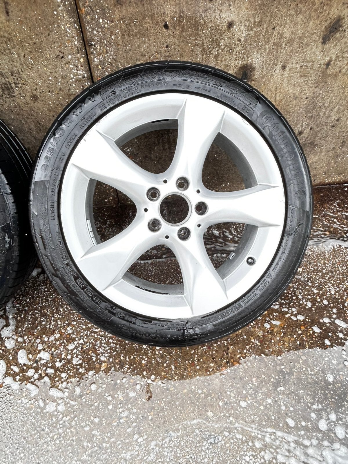 225 45 17 mercedes, Auto-onderdelen, Velg(en), 17 inch, Ophalen of Verzenden, Zomerbanden
