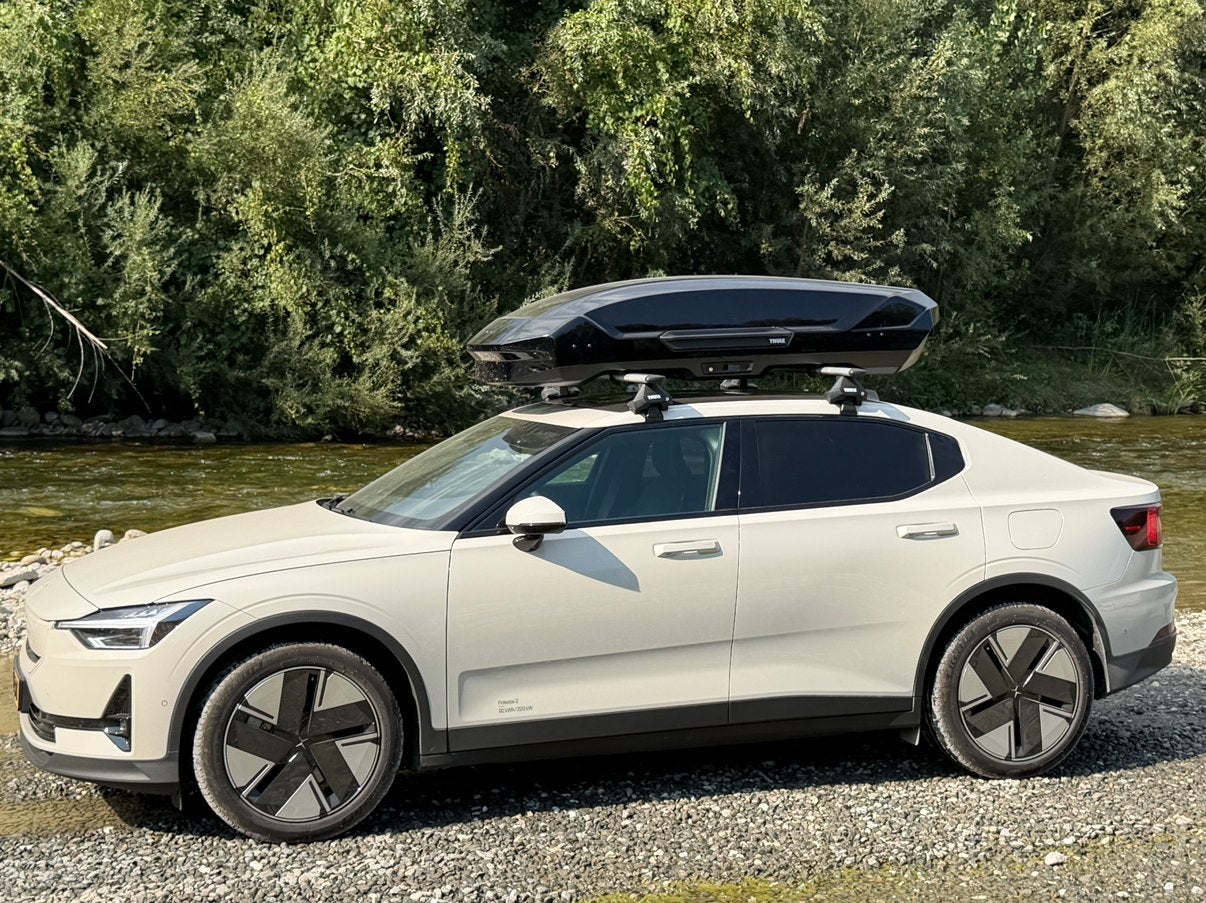 Te Huur | Thule Motion 3 L dakkoffer | 450 liter, Ophalen, Zo goed als nieuw