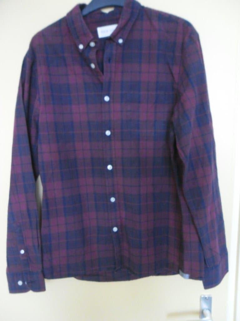 z.g.a.n. ruit blouse Maat S, Ophalen of Verzenden, Zo goed als nieuw, Pier One, Halswijdte 38 (S) of kleiner