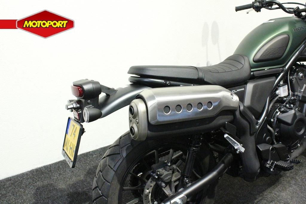 Honda CL 500, Motoren, Chopper, Bedrijf