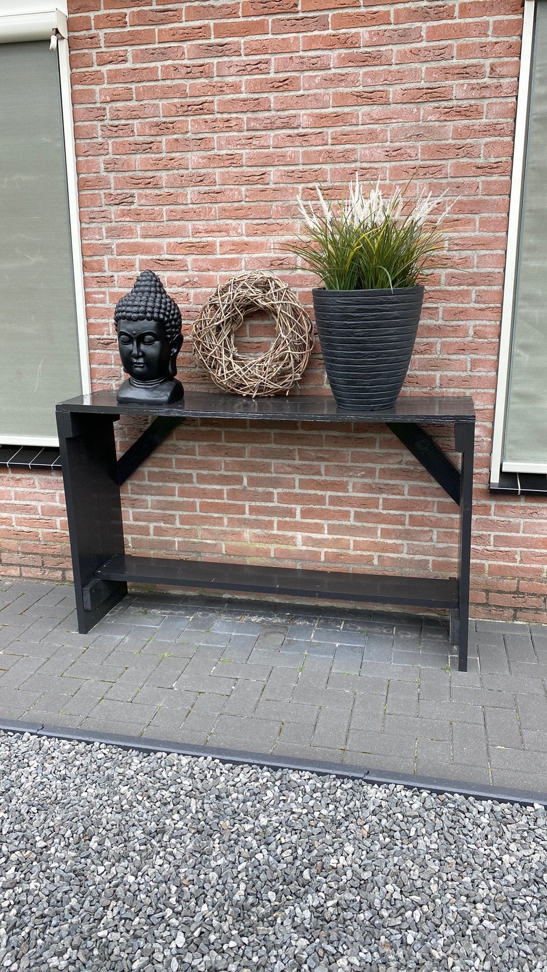 Tuintafel, Ophalen, Zo goed als nieuw, Hout