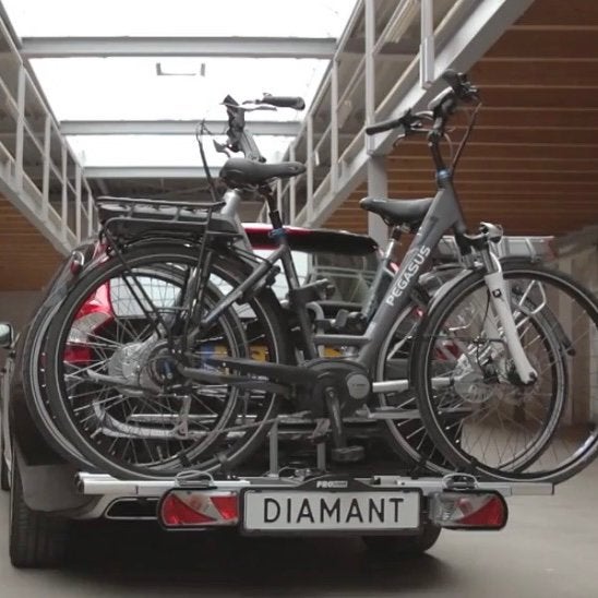 Pro User Diamant fietsendrager 2 elektrische fietsen, Ophalen, Zo goed als nieuw, Trekhaakdrager