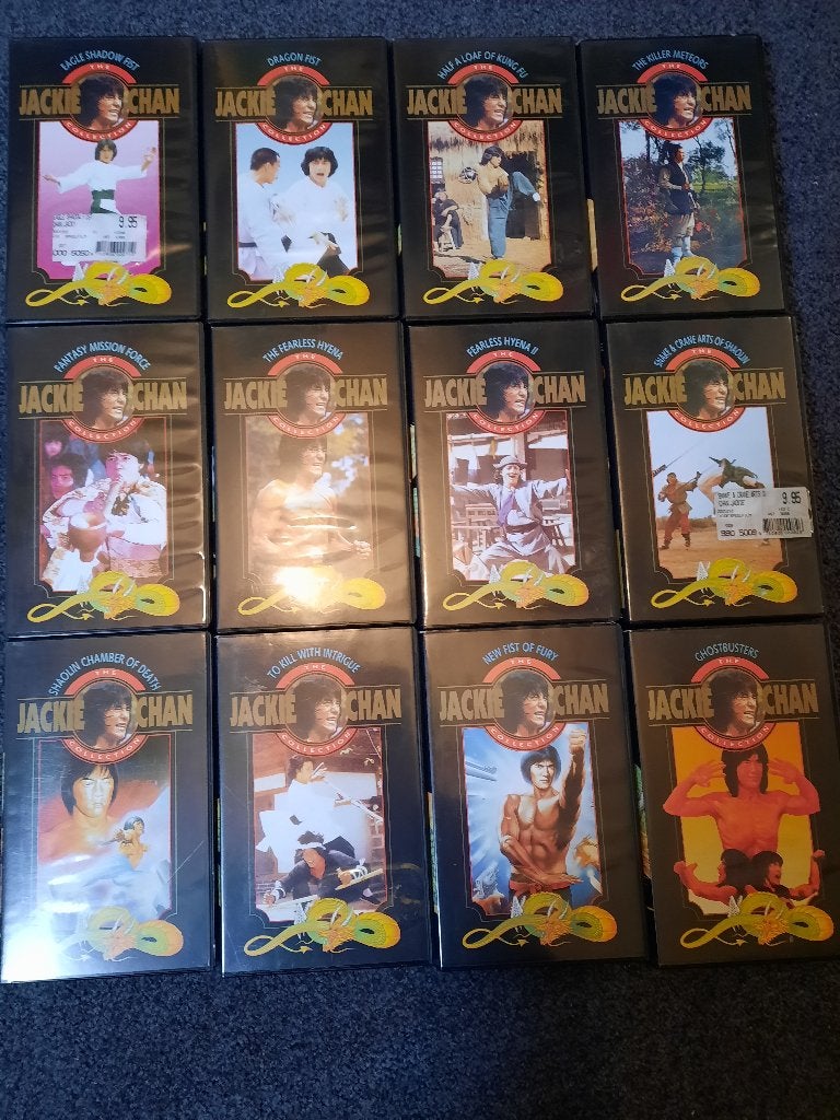 HALF A LOAF OF KUNG-FU! Aktie met Jackie Chan Op VIDEO!, Cd's en Dvd's, VHS | Film, Ophalen of Verzenden, Zo goed als nieuw, Actie en Avontuur