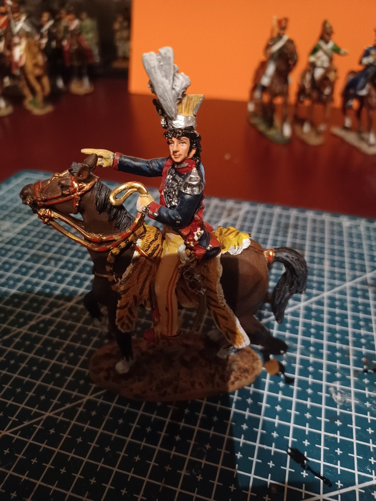del prado metaal ruiter te paard., Hobby en Vrije tijd, Ophalen of Verzenden