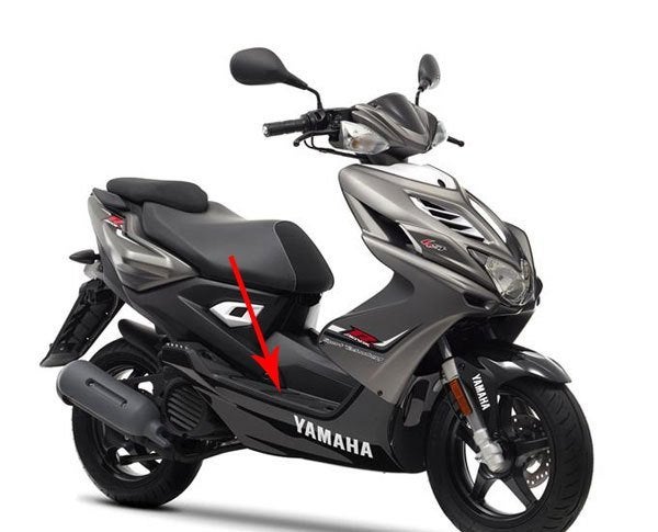 Treeplank / voetplaat yamaha Aerox nieuw model 2t of 4t, Ophalen, Nieuw, Kap, Yamaha