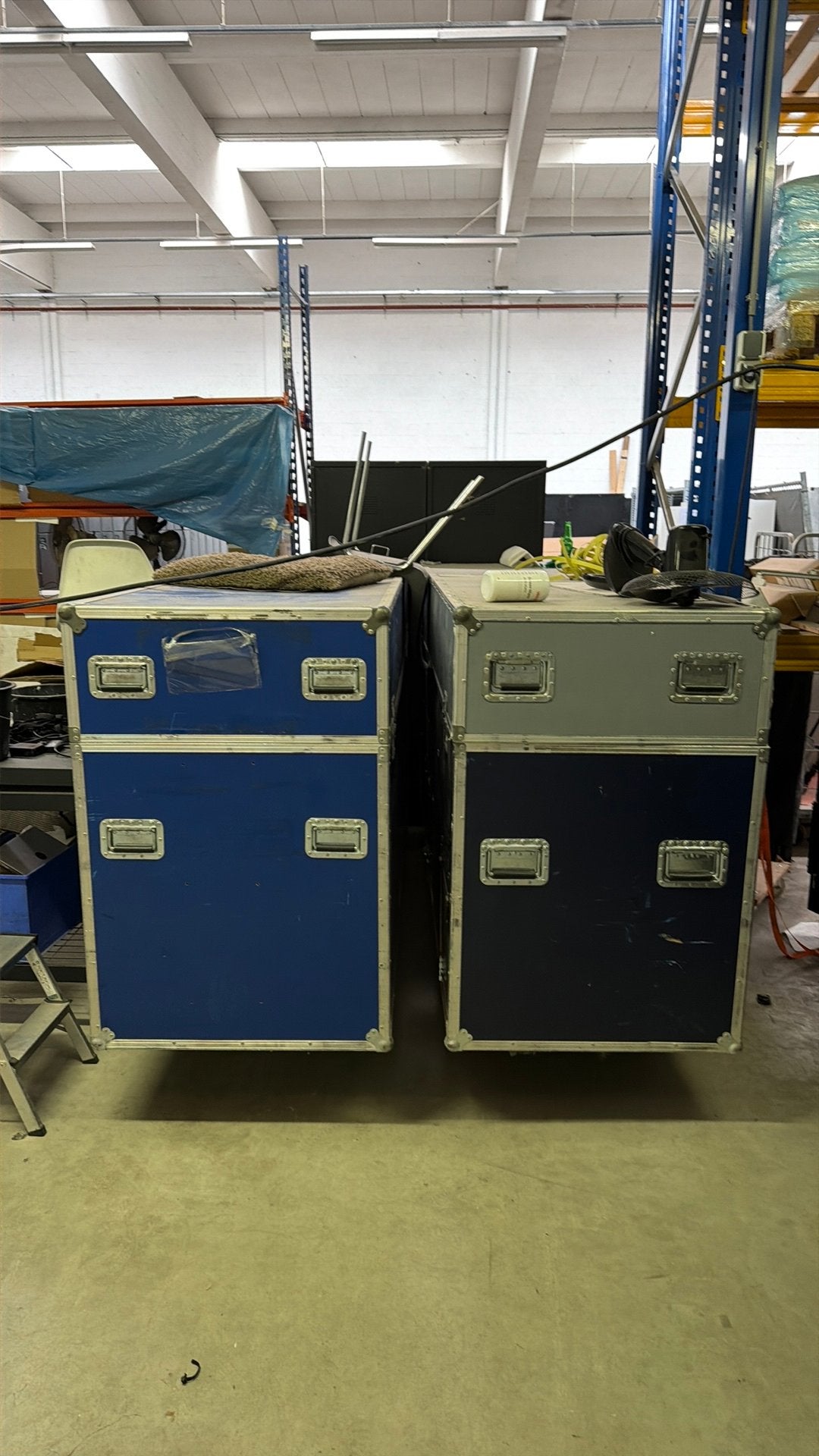 Flight case, Ophalen