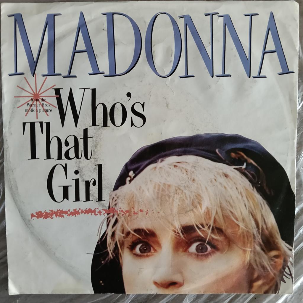 Madonna Who's that girl, Gebruikt, 7 inch, Single, Ophalen of Verzenden