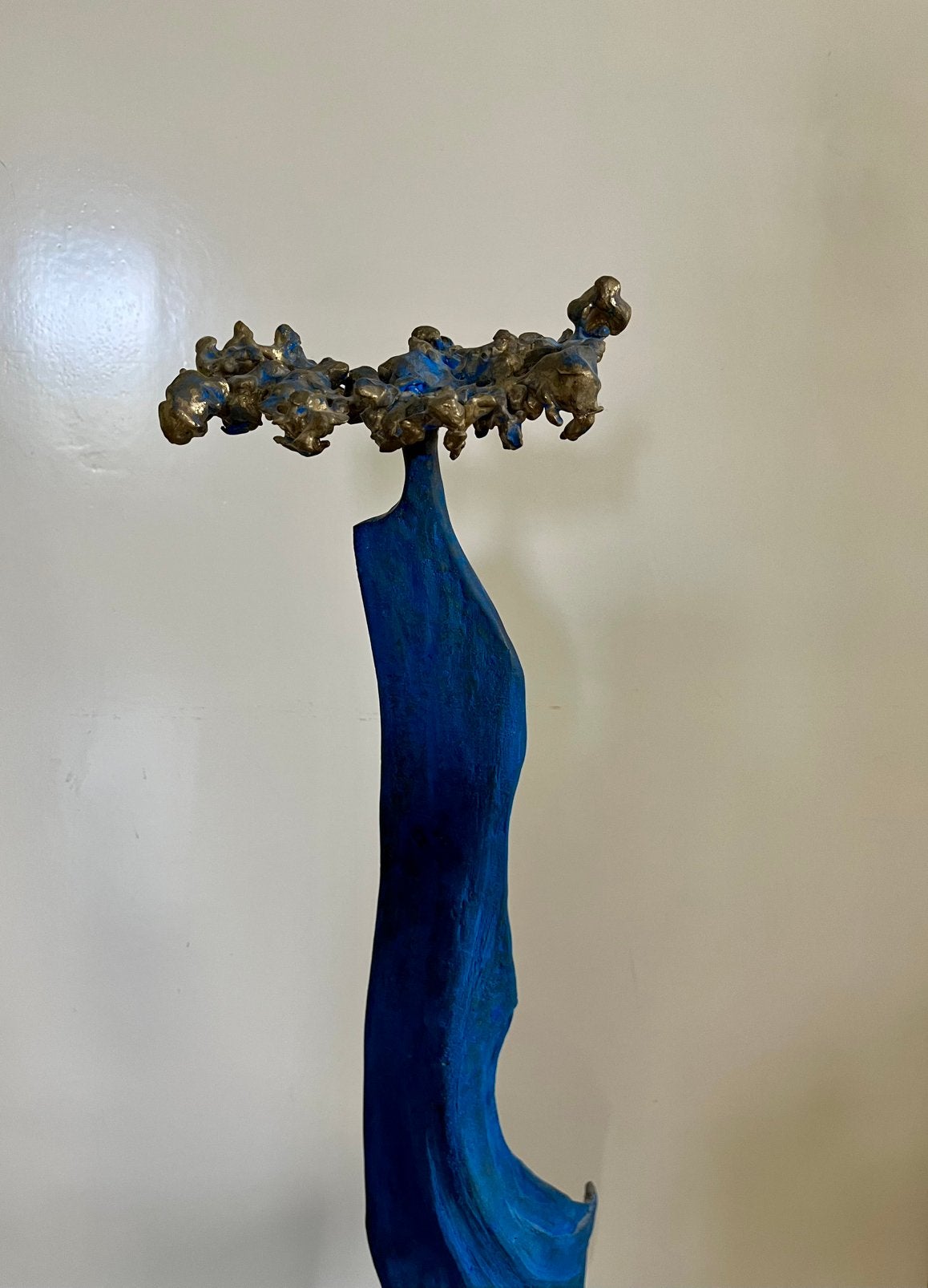 Antroposofisch bronzen beeld, Anne-Marie Perquin, Ophalen of Verzenden
