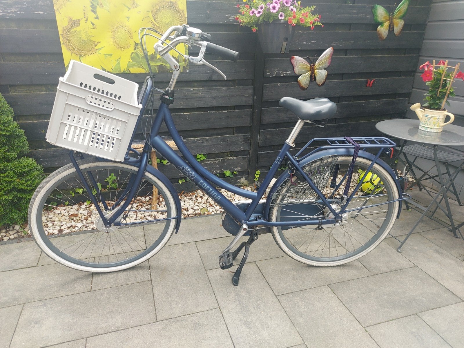 Cortina damesfiets blauw, Ophalen, Gebruikt, Overige merken, Versnellingen
