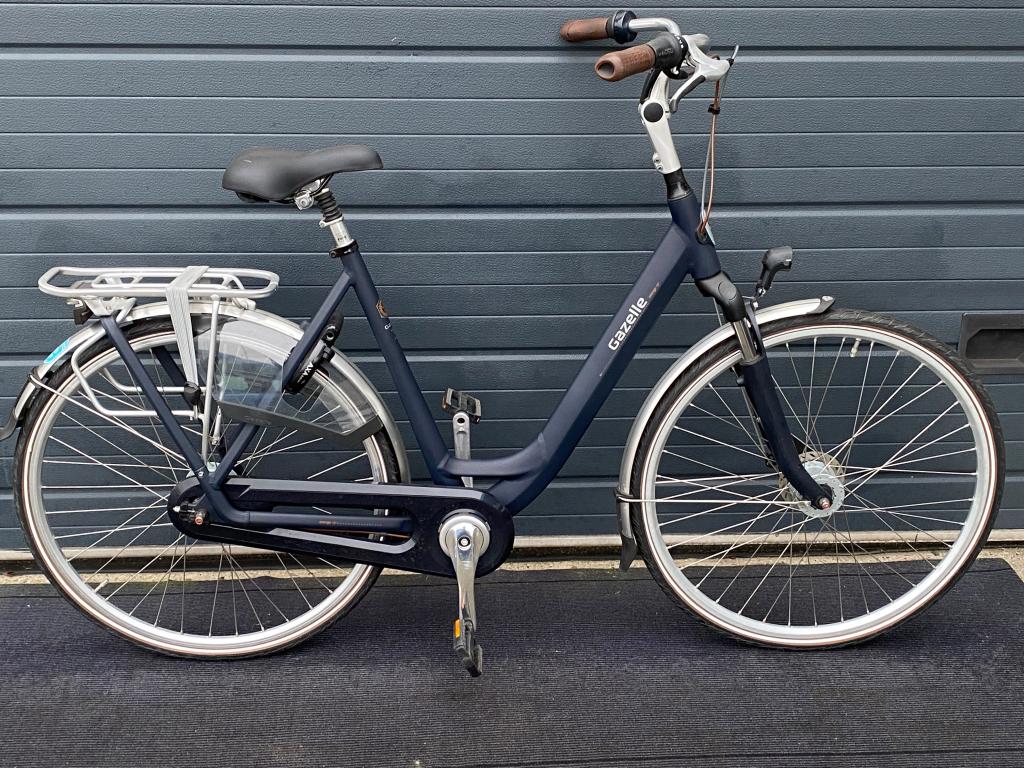 gazelle orange D57 cm 8 versnelling 1 handrem met terugtrap, Ophalen, Cleanbikes, Versnellingen, Info@cleanbikes.nl