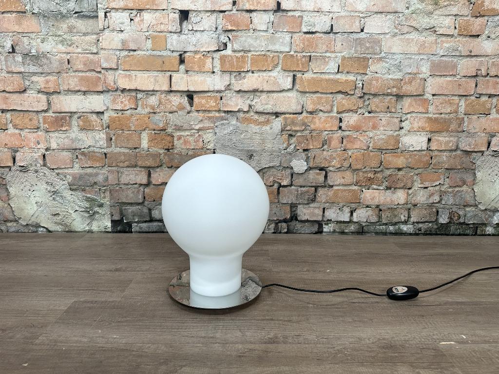 Oluce Denq 229 bij TheReSales, Huis en Inrichting, Lampen | Tafellampen, Ophalen of Verzenden, Nieuw, Glas, Minder dan 50 cm