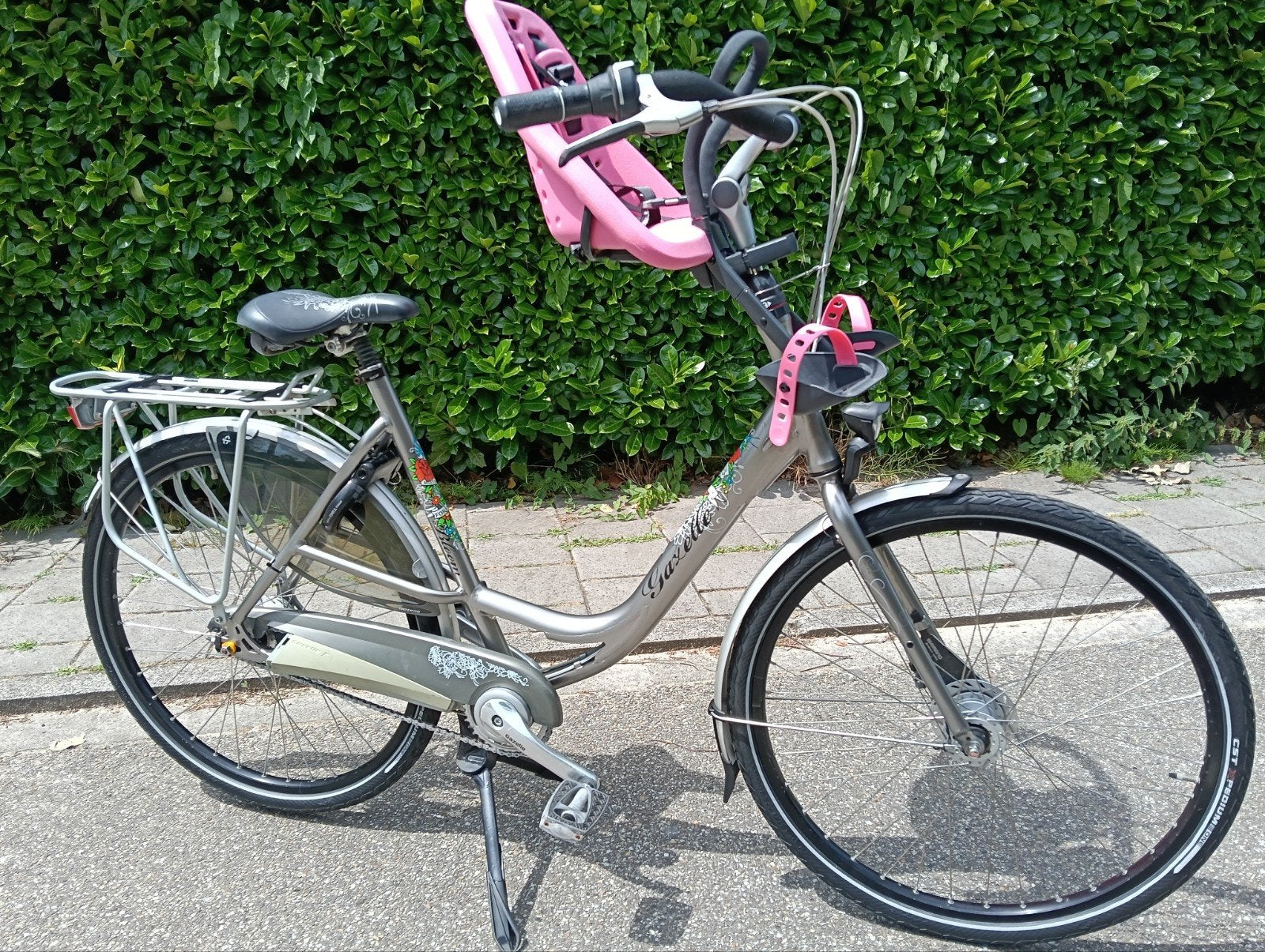 Gazelle Mammafiets 28 inch, 57 cm frame, nette staat!!, Ophalen, Gebruikt, Versnellingen, 56 cm of meer