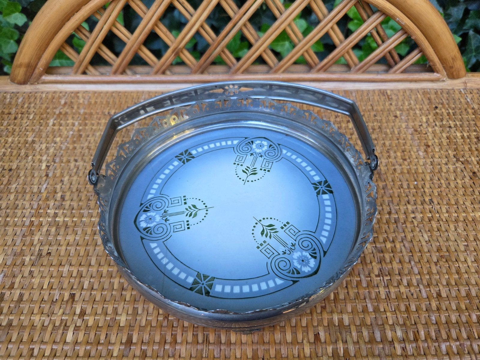 Antieke Villeroy & Boch Art Nouveau koekjesschaal, Ophalen of Verzenden