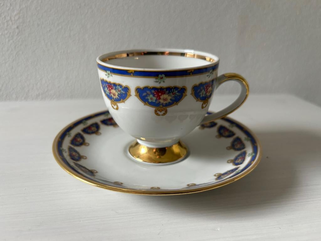 Vintage Mitterteich Kop en Schotel, Ophalen of Verzenden