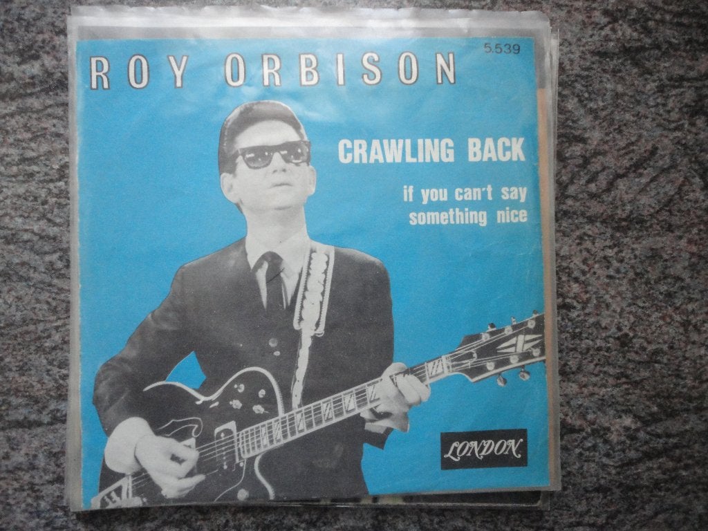 Roy Orbison - Crawling back Belgie/UK 1065 FH, Cd's en Dvd's, Vinyl Singles, Gebruikt, Fotohoes, 7 inch, Ophalen of Verzenden
