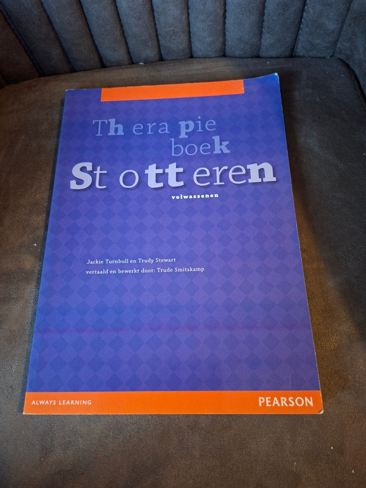 Therapieboek Stotteren Volwassenen - Jackie Turnbull, Boeken, Gelezen, Gamma, Jackie Turnbull en Trudy Stewart, HBO