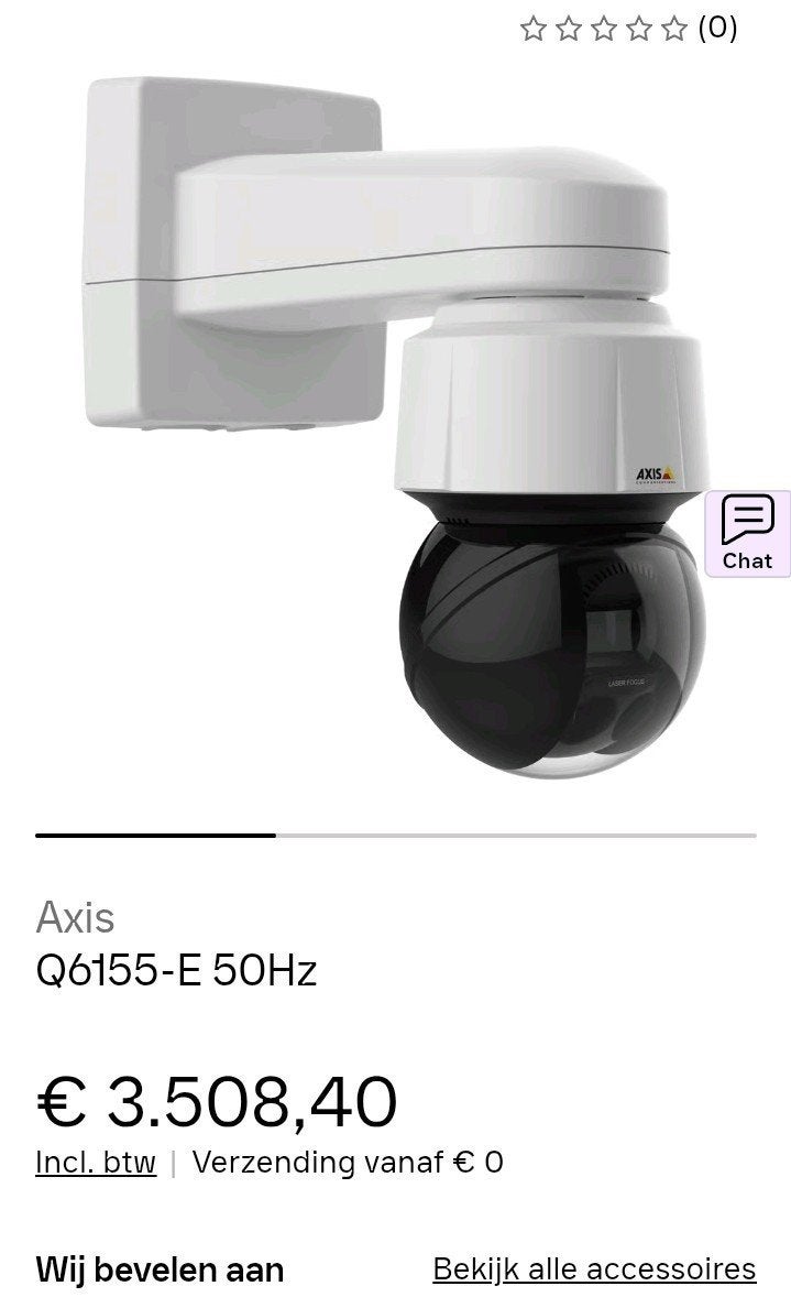 AXIS Q6155-E 50Hz bol camera NIEUW, Ophalen of Verzenden, Nieuw