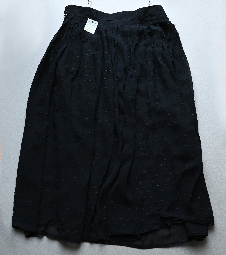 Zwarte rok, Zwarte rok, voile met onderrok, mt 42, Hammer, Zwart, Maat 42/44 (L), Ophalen of Verzenden, Zo goed als nieuw