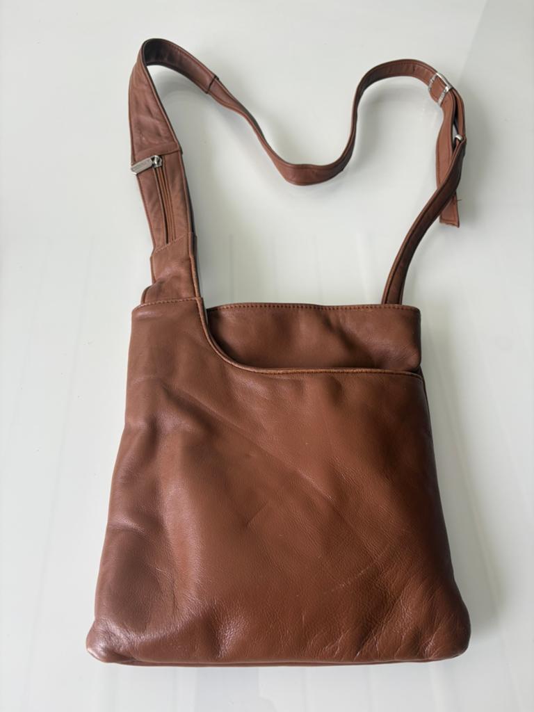 Cross body Radley, Ophalen of Verzenden, Gebruikt, Bruin, Schoudertasje