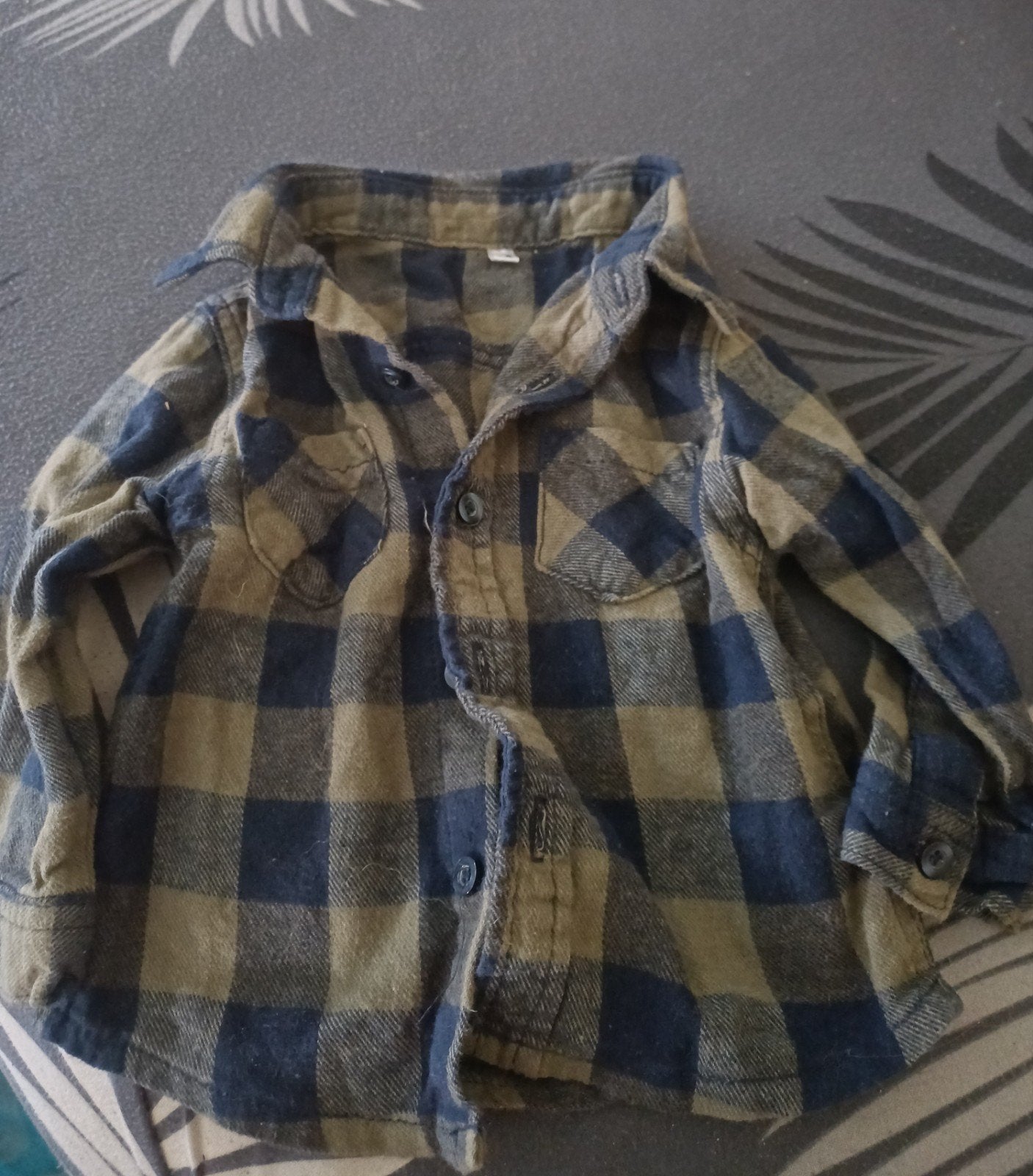 Leuke houthakkers blouse maat 74 merk Zeeman, Ophalen of Verzenden, Zo goed als nieuw, Zeeman, Jongetje