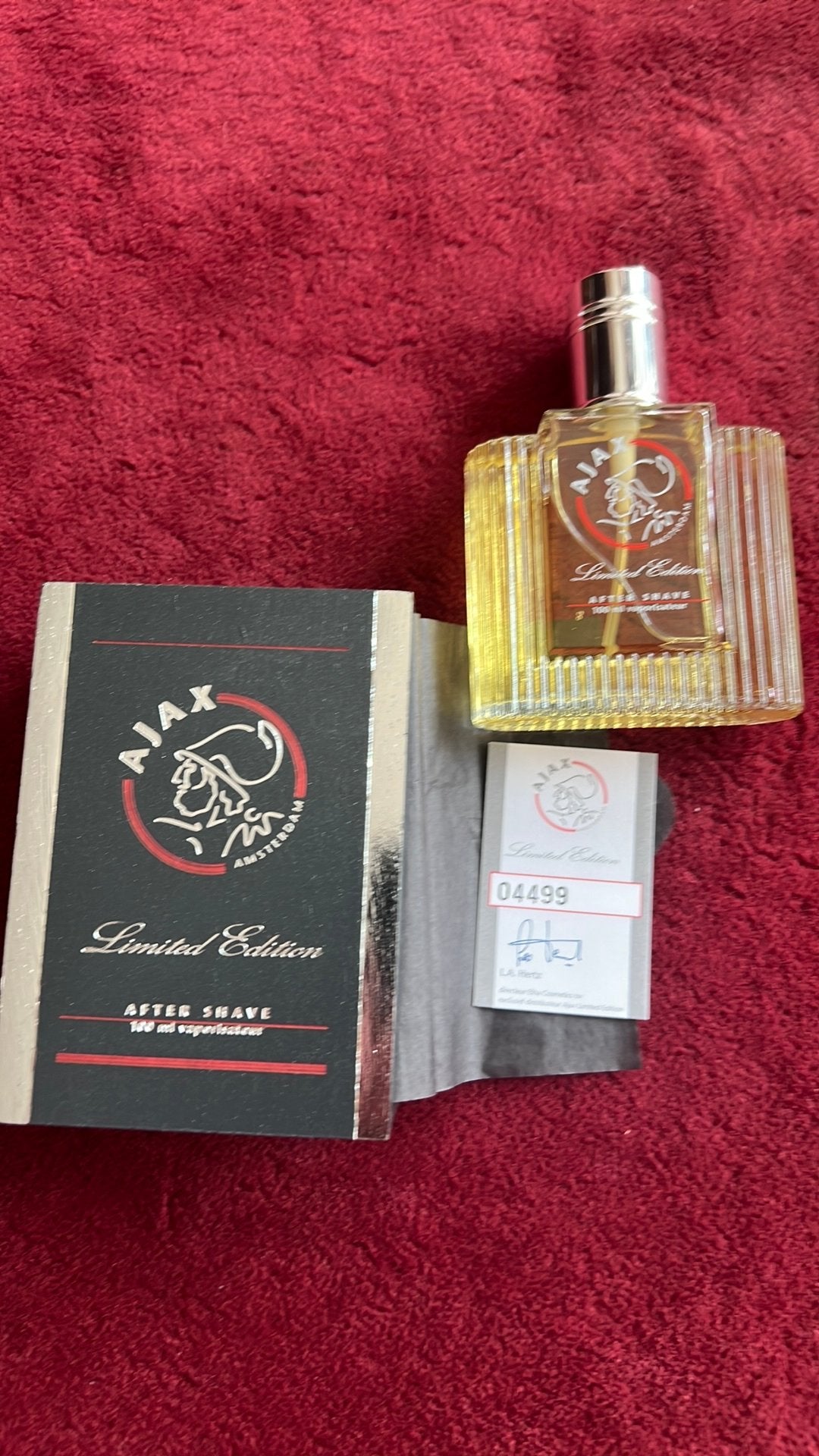 AJAX LIMITED EDITION After Shave overgang naar Arena 1996, Ophalen of Verzenden, Zo goed als nieuw, Ajax