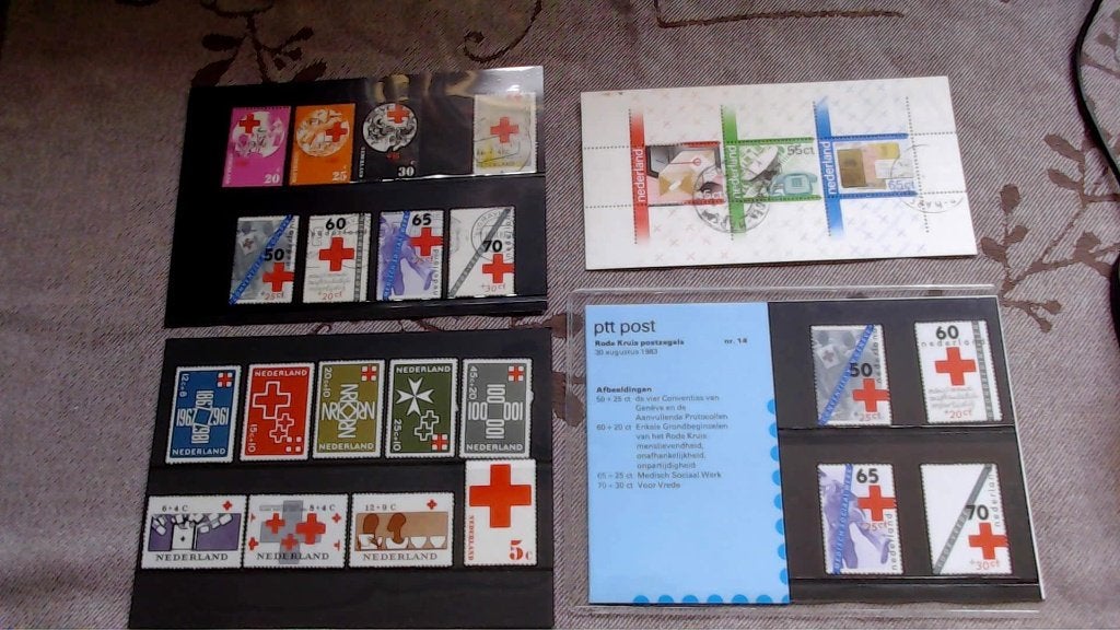 Nederlandse Postzegels Rode Kruis Collectie, Ophalen of Verzenden, Na 1940, Gestempeld