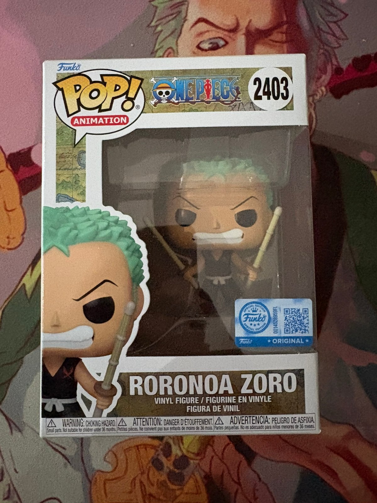 #2403 – Roronoa Zoro Funko Pop! One Piece