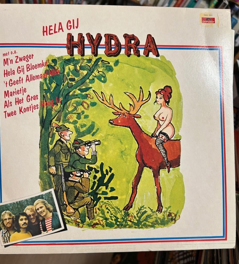 Hydra: Hela gij (lp), Ophalen of Verzenden, Gebruikt, 12 inch, Pop