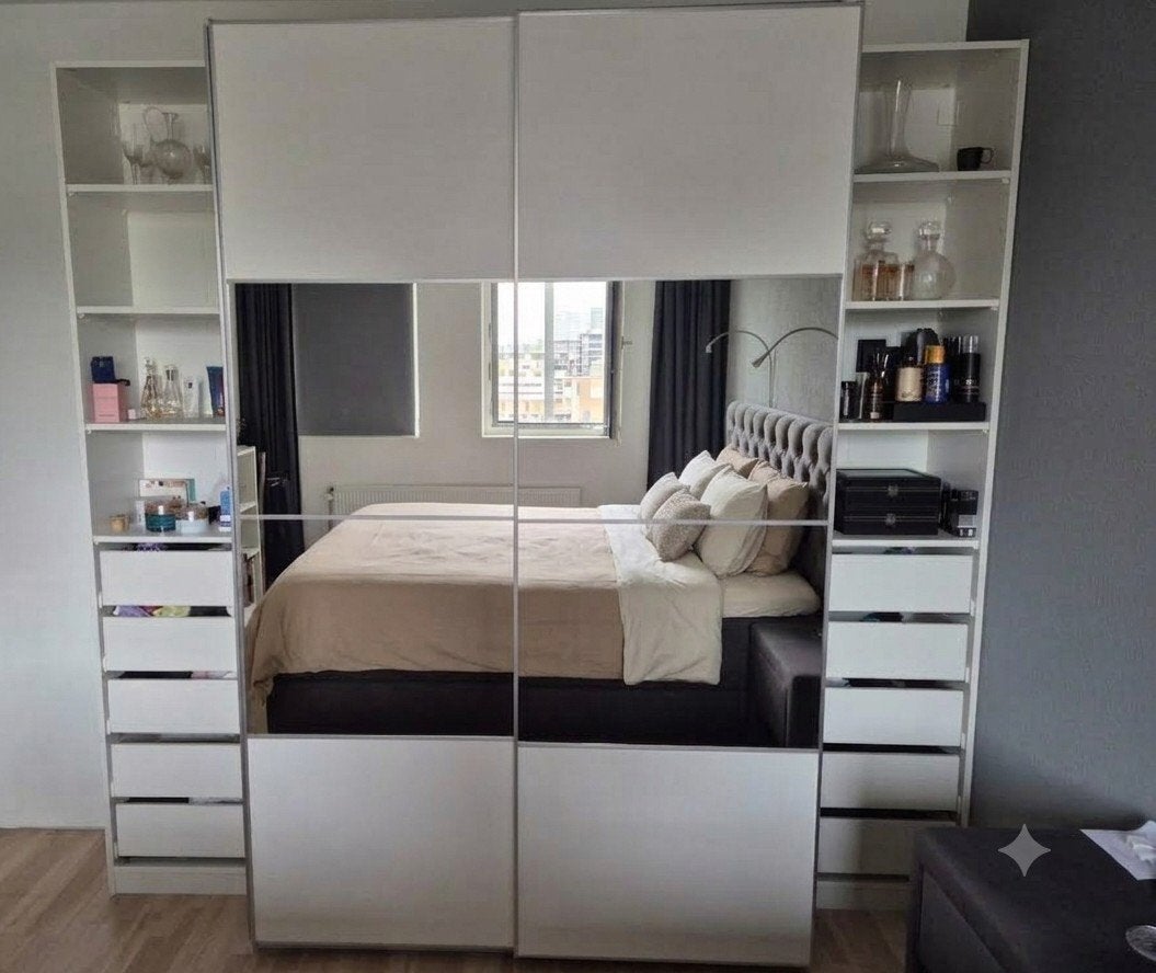 IKEA PAX Mehamn kledingkast - Zeer goede staat, Ophalen, Overige materialen, 200 cm of meer, 200 cm of meer