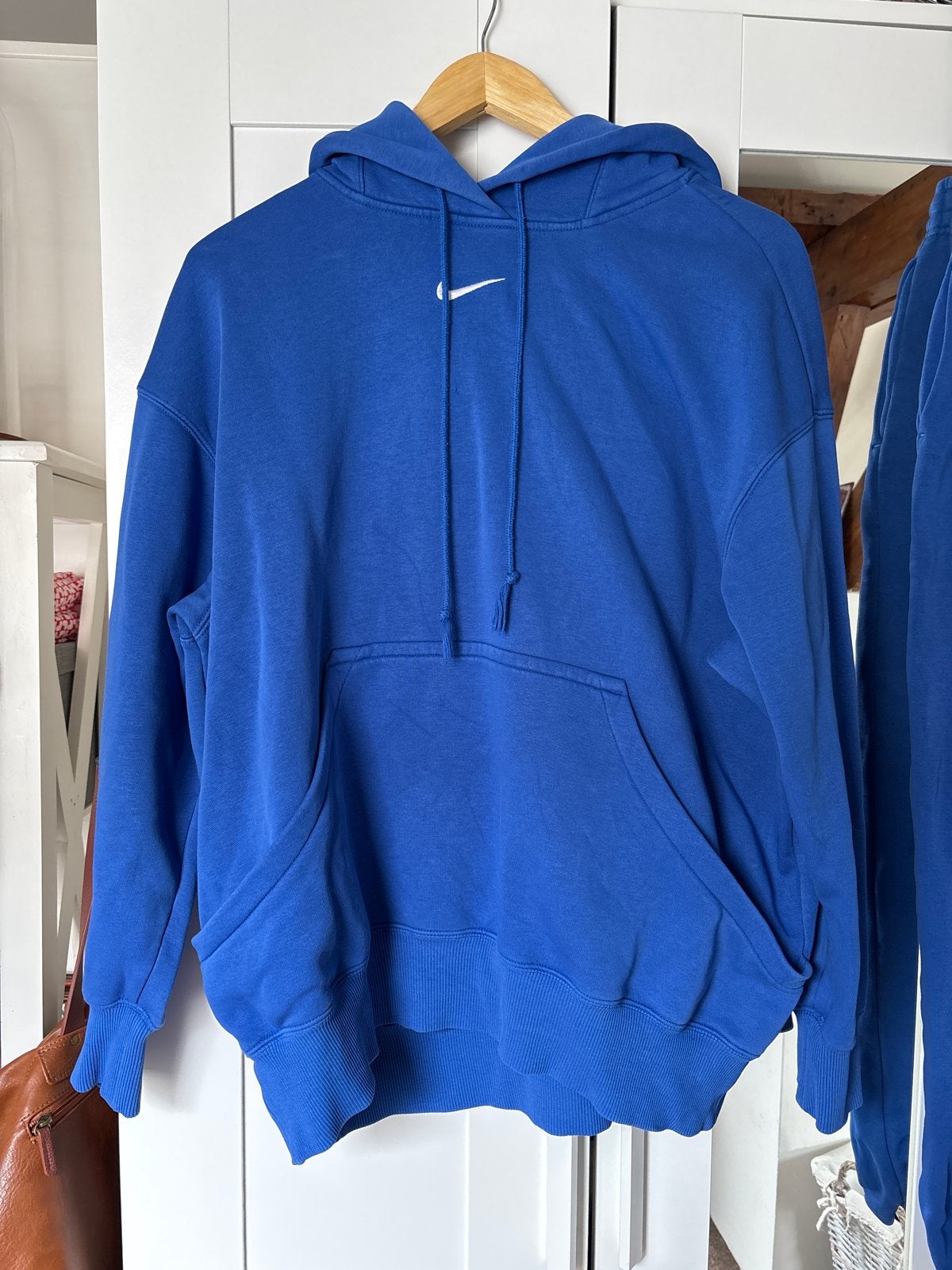 Nike Blauw Joggingpak Maat M, Ophalen of Verzenden, Gedragen, Maat 38/40 (M), Blauw