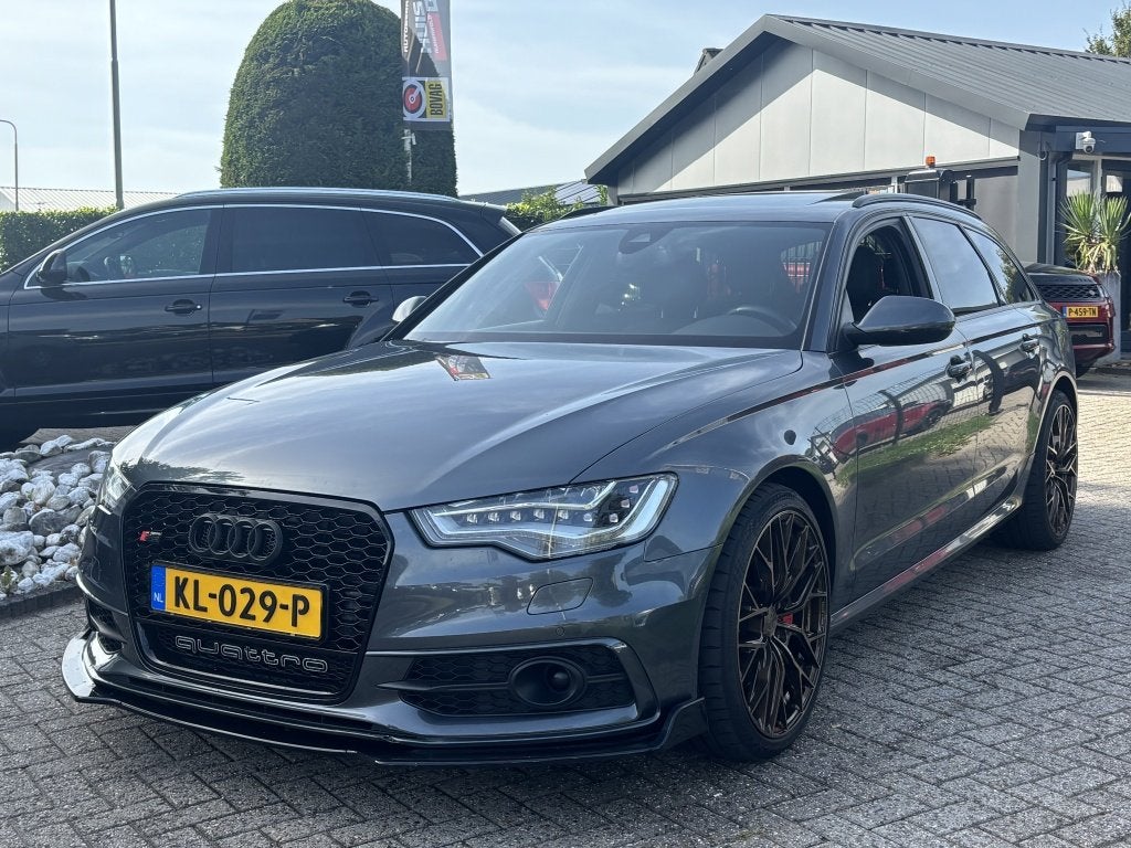 Audi A6 Avant 3.0 TDI Bi-Turbo S-LIne Quattro S6 Uitgevoerd, Auto's, Audi, Automaat, Euro 5, Gebruikt, Leder