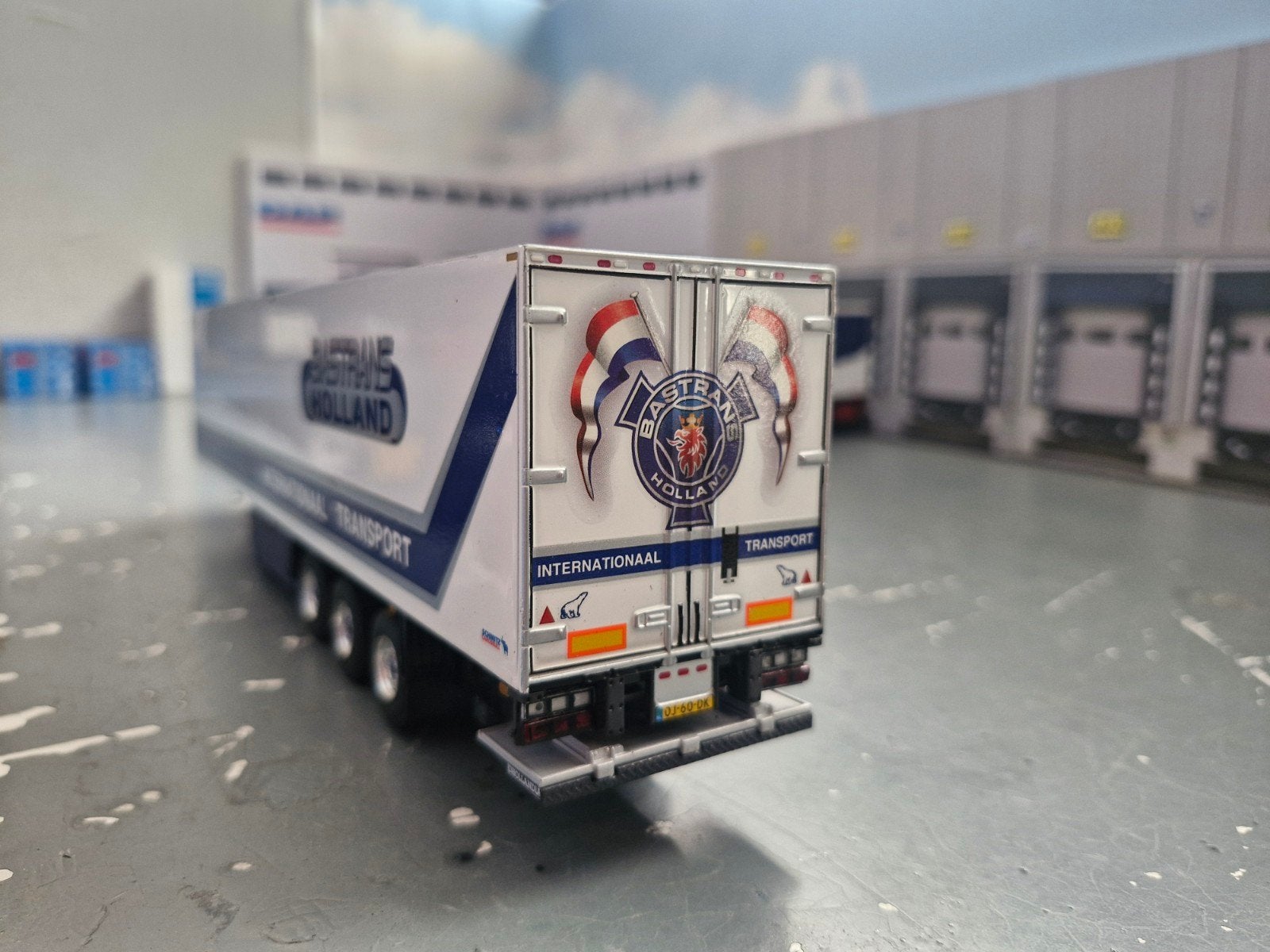 koeltrailer wsi van bastrans, Ophalen of Verzenden, Zo goed als nieuw, Bus of Vrachtwagen, Wsi