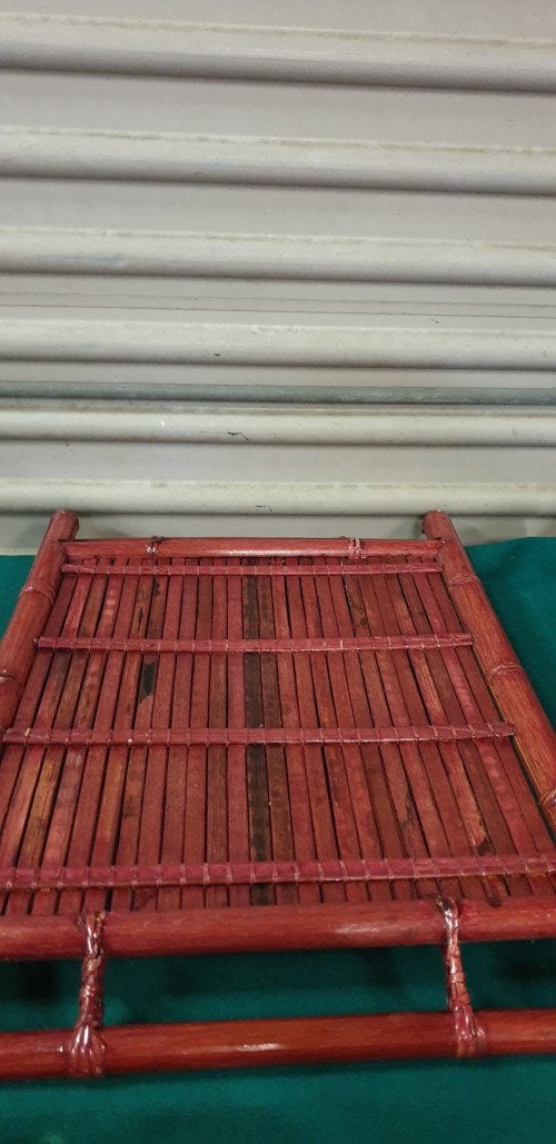 dienblad bamboe, Huis en Inrichting, Woonaccessoires | Dienbladen, Ophalen of Verzenden, 'T Olde Gre-j, Info@toldegrej.nl, Endepoelstraat 20f Didam