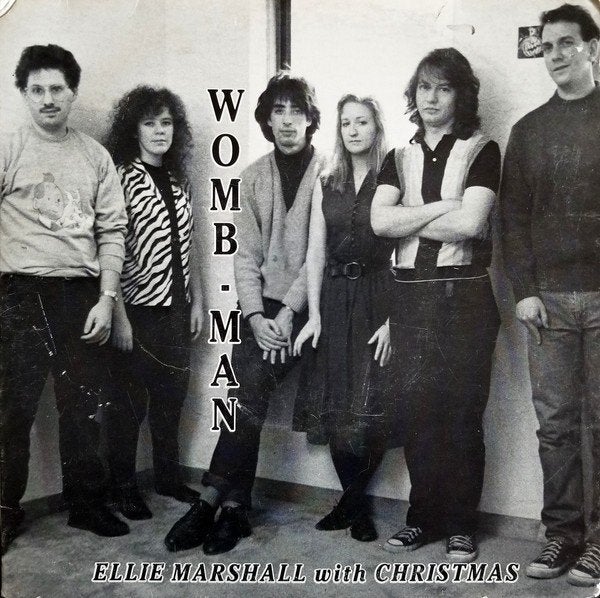 eddie marshall with christmas/womb man-alt/indie/punk/art, Gebruikt, Verzenden, 7 inch, Rock en Metal